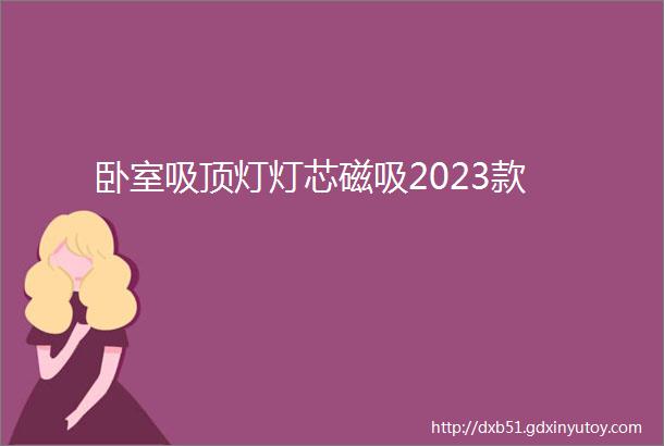 卧室吸顶灯灯芯磁吸2023款