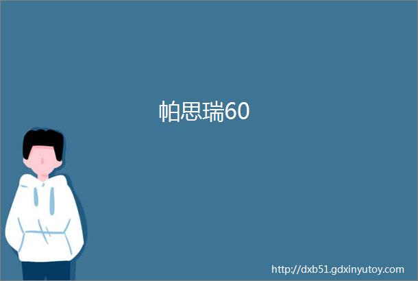 帕思瑞60